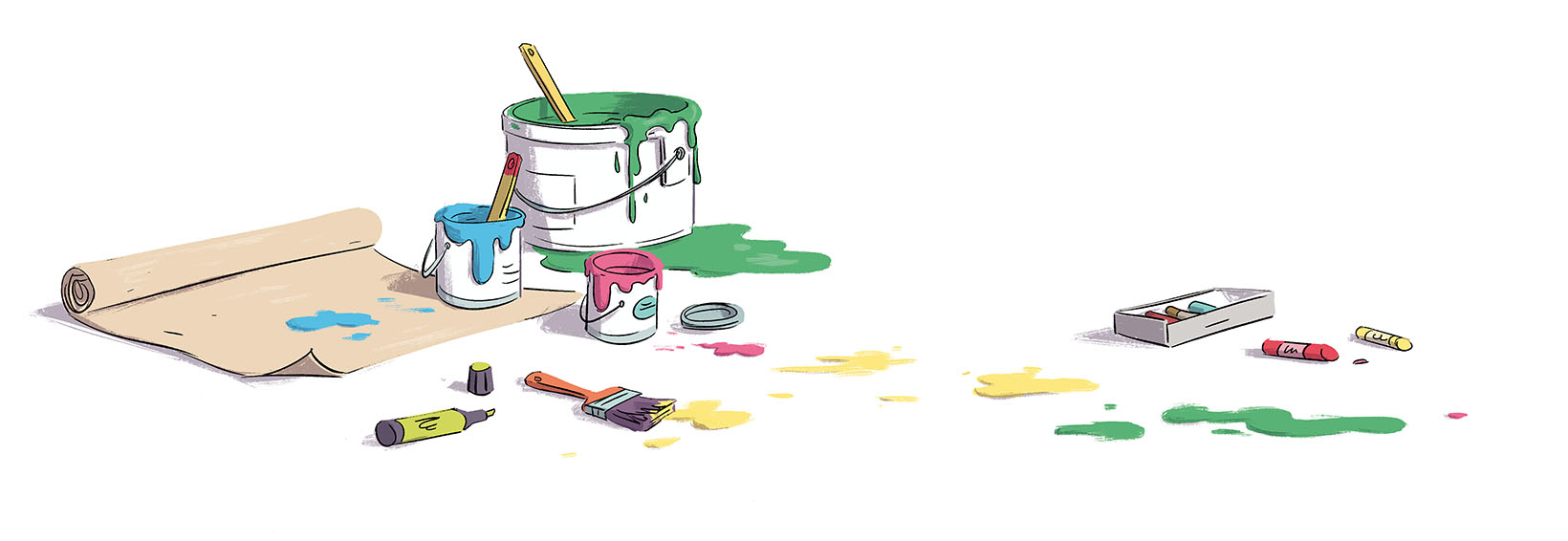 Peinture et couleurs