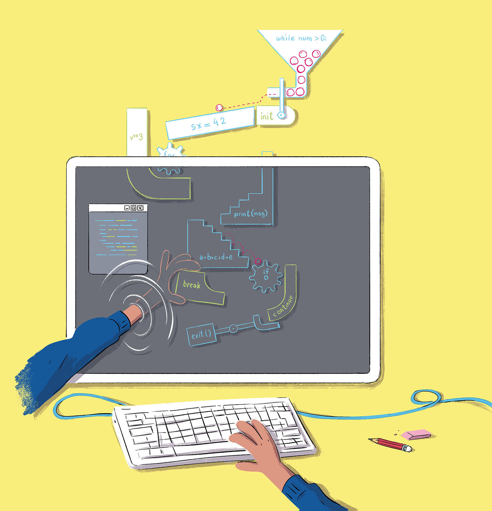 غواصی در کامپیوتر