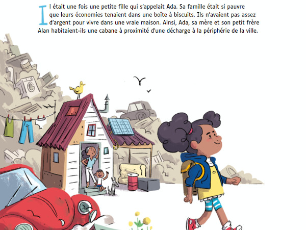 صفحه اول کتاب اِدا به زبان فارسی