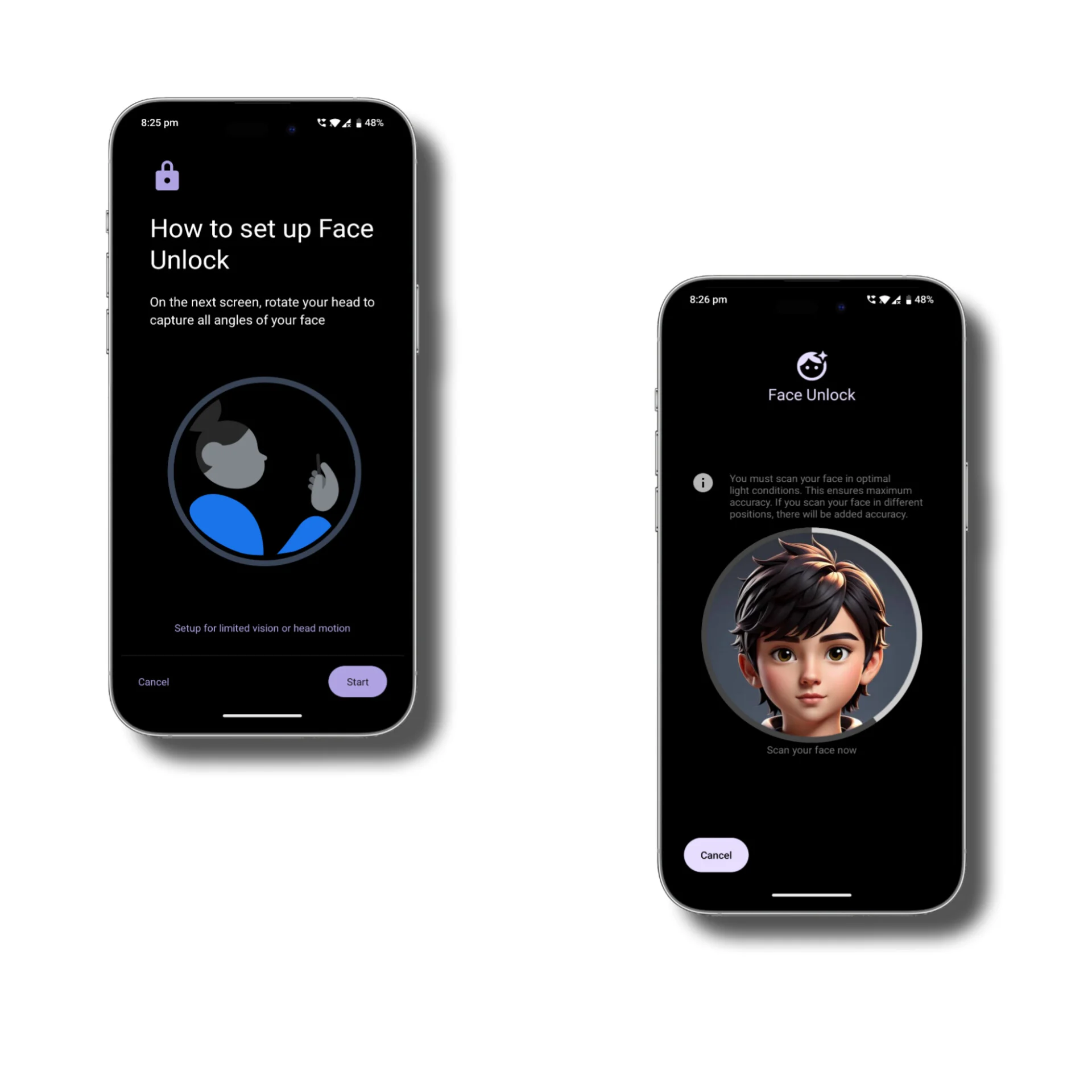 OSS Face Unlock LibreMobile OS