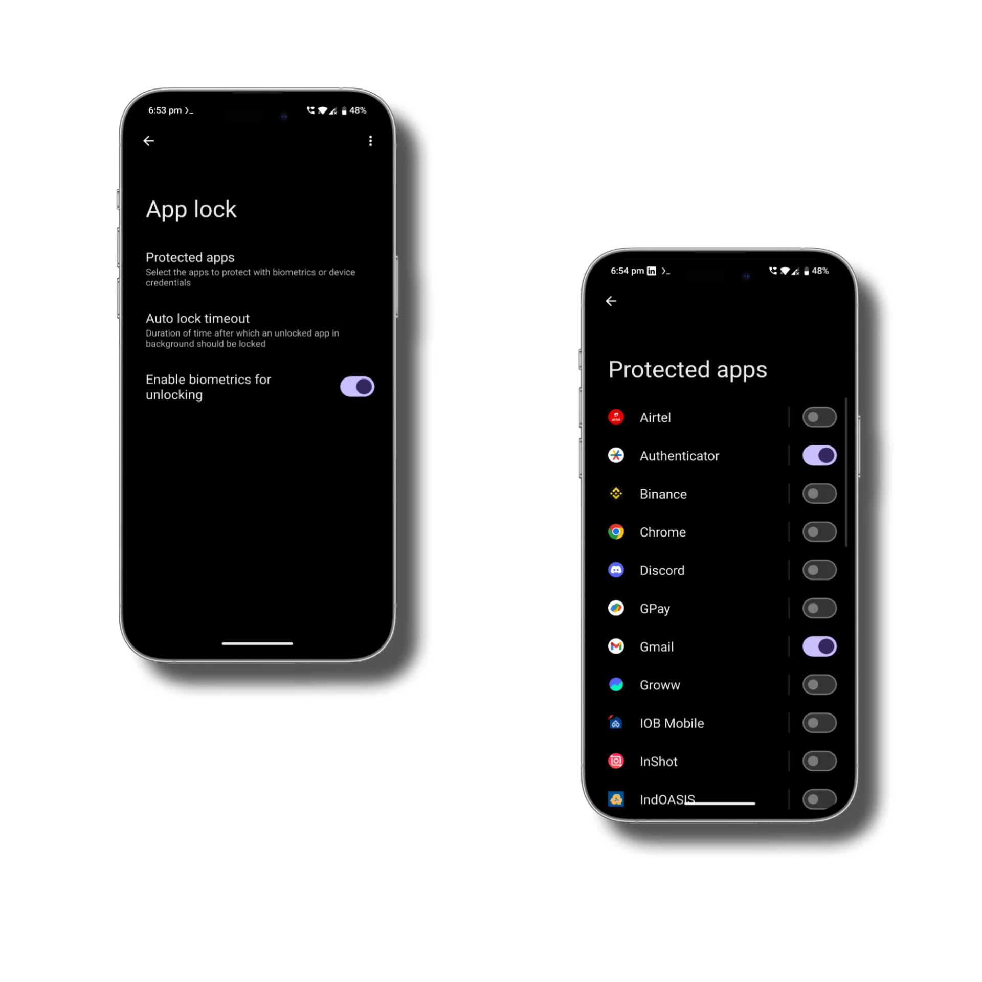 App Lock LibreMobile OS