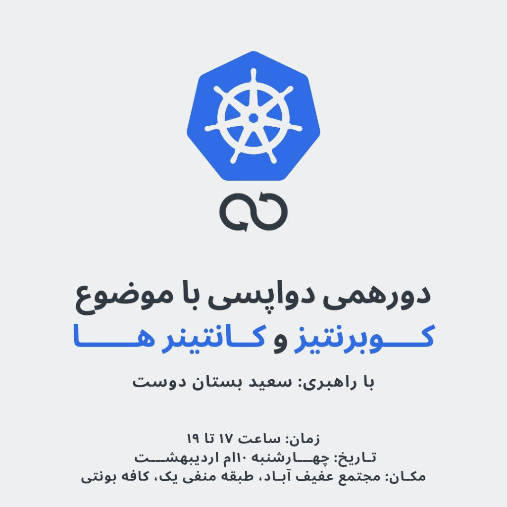 پوستر دورهمی دواپسی با عناوین متنی مرتبط به دورهمی