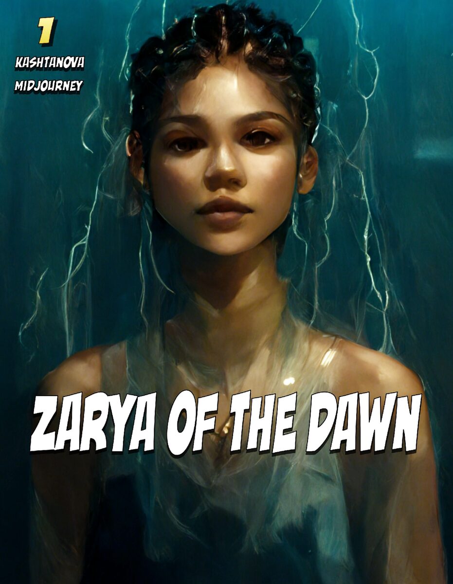 جلد کتاب مصور Zarya of the Dawn